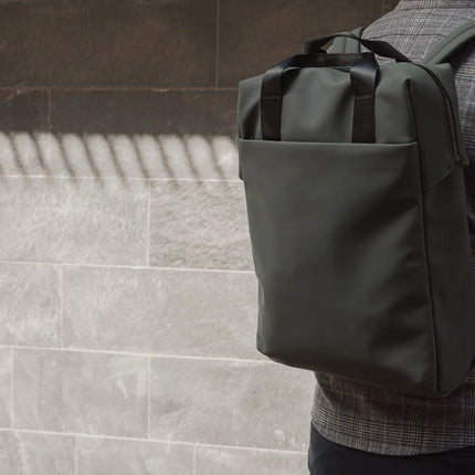 VINGA Baltimore RCS tote backpack - Custom Wood Designs VINGA Baltimore RCS tote backpack made from [material] –  [use_case] | Custom Wood Designs