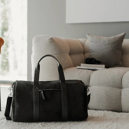 Marlo RCS recycled polyester weekend bag - Custom Wood Designs