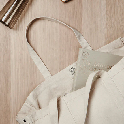 Hil AWARE™ recycled canvas maxi tote bag - Custom Wood Designs