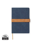 Canvas,Paper / navy / 21.5 x 14.5 x 1.5 cm