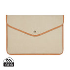 Recycled Canvas,Polyester / beige / 41.5 x 29.5 x 1.8 cm