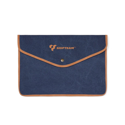 Bosle GRS recycled canvas 16" laptop sleeve - Custom Wood Designs