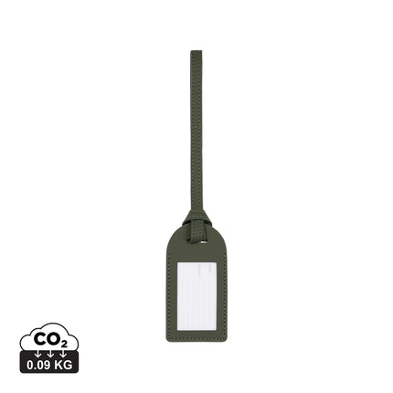 Baltimor RCS recycled polyester luggage tag - Custom Wood Designs