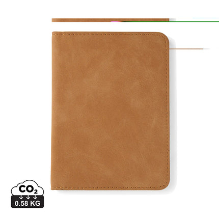 VINGA Bosler RCS RFID passport cover - Custom Wood Designs VINGA Bosler RCS RFID passport cover