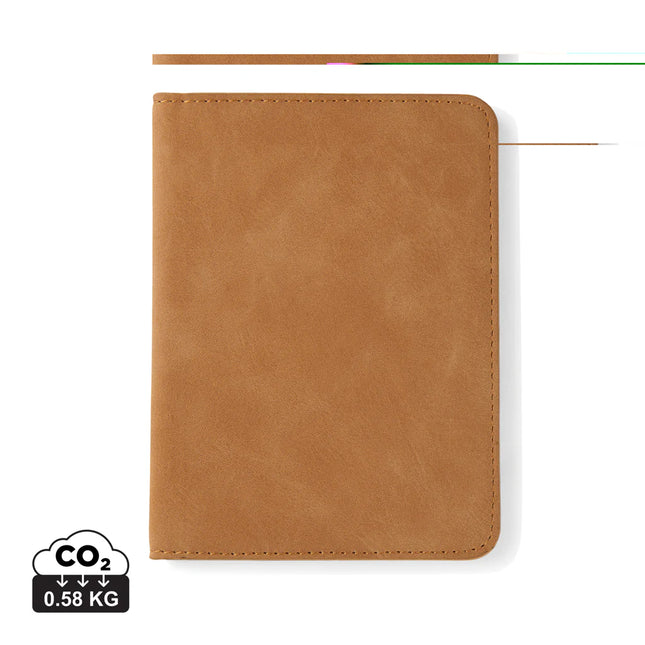 VINGA Bosler RCS RFID passport cover - Custom Wood Designs VINGA Bosler RCS RFID passport cover