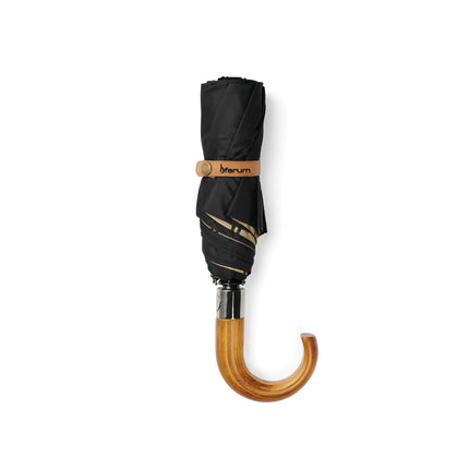 VINGA Bosler AWARE™ recycled pet 21" foldable umbrella - Custom Wood Designs