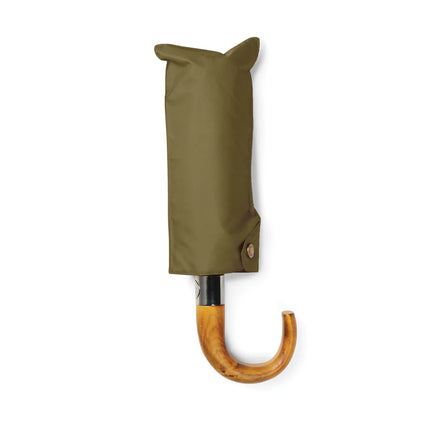 VINGA Bosler AWARE™ recycled pet 21" foldable umbrella - Custom Wood Designs
