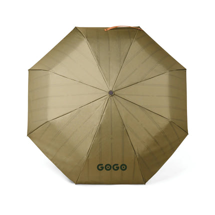 VINGA Bosler AWARE™ recycled pet 21" foldable umbrella - Custom Wood Designs