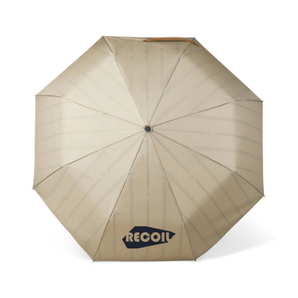 VINGA Bosler AWARE™ recycled pet 21" foldable umbrella - Custom Wood Designs