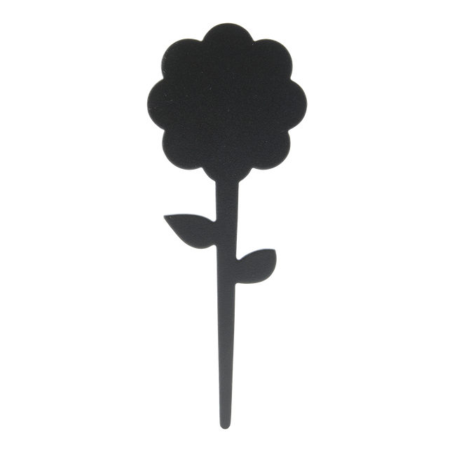 Securit Silhouette Table Chalkboards Tag Weatherproof Black 18x7cm Pack Of 6 – Securit hospitality signage