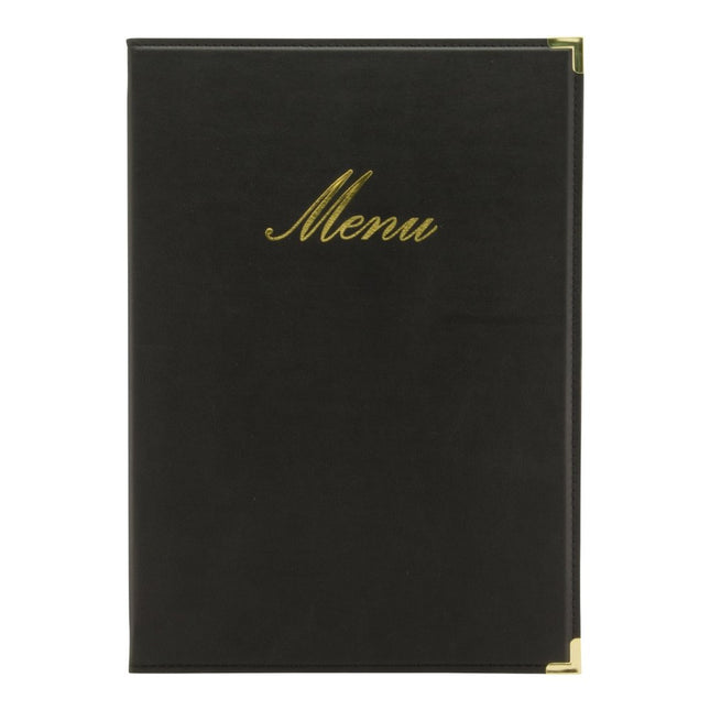 A4 leather menu x10 - hospitality