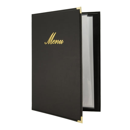 A4 leather menu x10 - hospitality