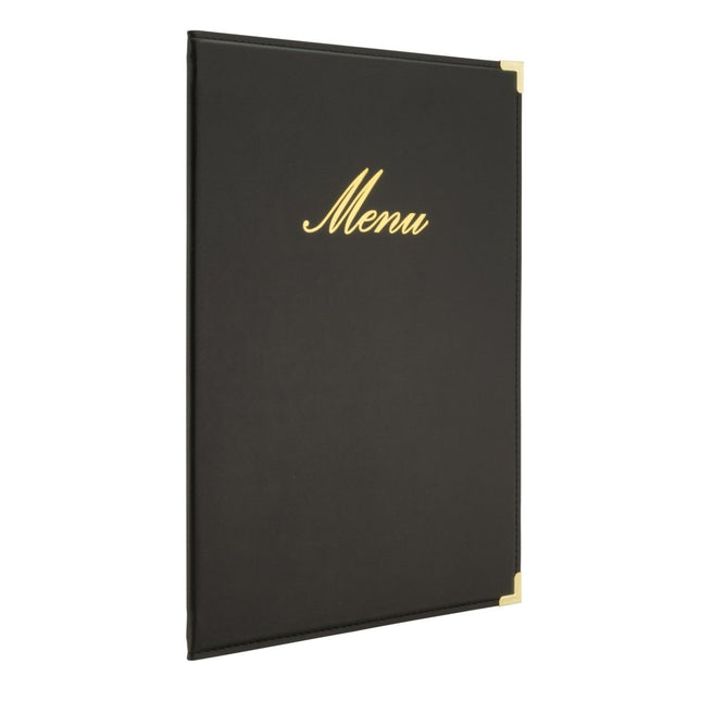 A4 leather menu x10 - hospitality