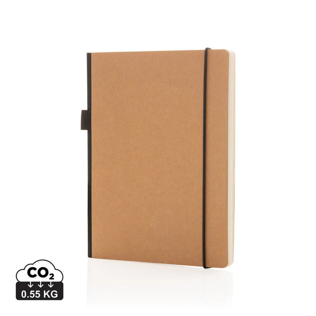 A5 deluxe kraft hardcover notebook - hospitality