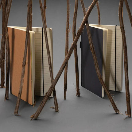 A5 deluxe kraft hardcover notebook - hospitality