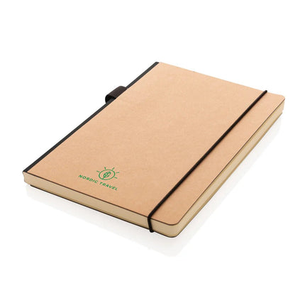 A5 deluxe kraft hardcover notebook - hospitality