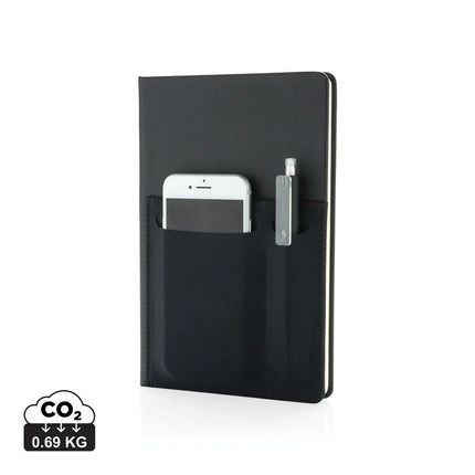 A5 Deluxe notebook with smart pockets - hospitality