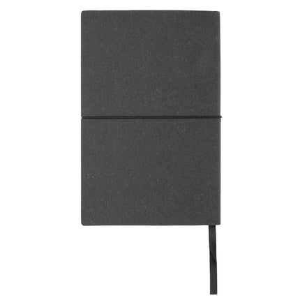 A5 GRS recycled leather notebook - hospitality