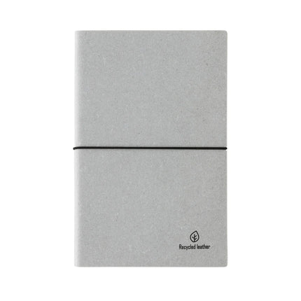 A5 GRS recycled leather notebook - hospitality
