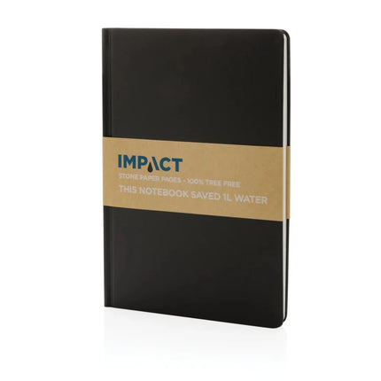 A5 Impact stone paper hardcover notebook - hospitality