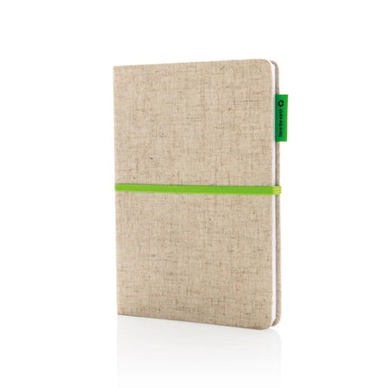 A5 jute notebook - hospitality