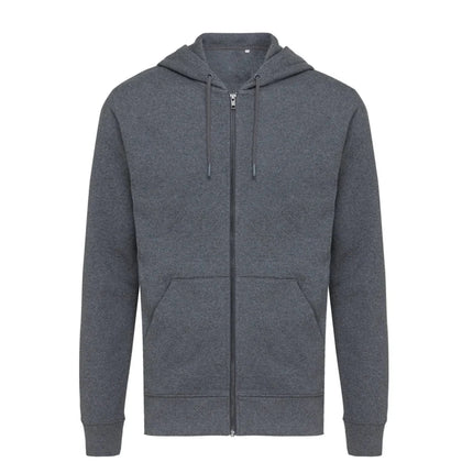 Abisk recycled cotton zip through hoodie - hospitality
