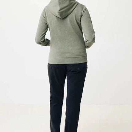 Abisk recycled cotton zip through hoodie - hospitality