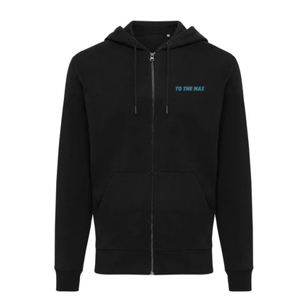 Abisk recycled cotton zip through hoodie - hospitality