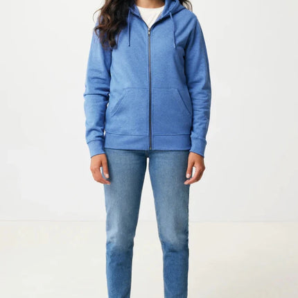 Abisk recycled cotton zip through hoodie - hospitality