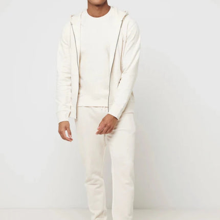 Abisk recycled cotton zip through hoodie - hospitality
