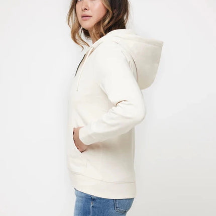 Abisk recycled cotton zip through hoodie - hospitality