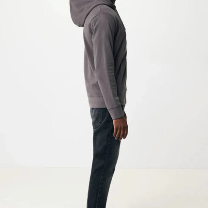 Abisk recycled cotton zip through hoodie - hospitality