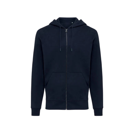 Abisk recycled cotton zip through hoodie - hospitality
