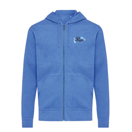 Abisk recycled cotton zip through hoodie - hospitality