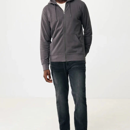 Abisk recycled cotton zip through hoodie - hospitality