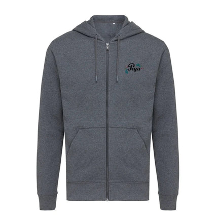 Abisk recycled cotton zip through hoodie - hospitality