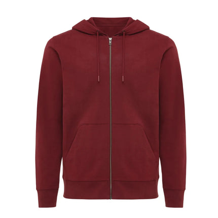 Abisk recycled cotton zip through hoodie - hospitality