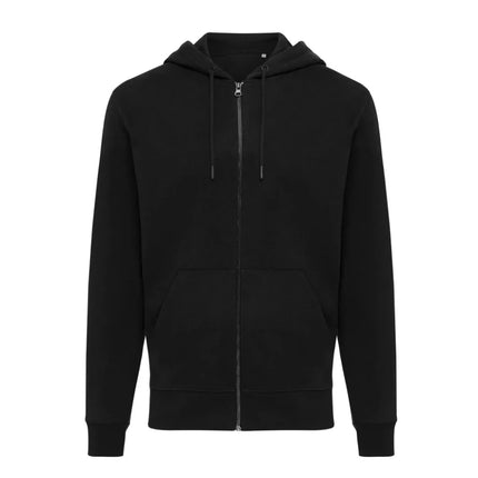 Abisk recycled cotton zip through hoodie - hospitality