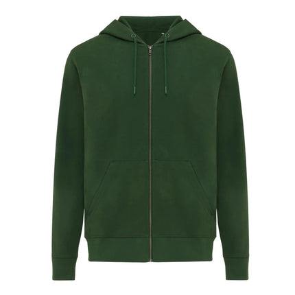 Abisk recycled cotton zip through hoodie - hospitality