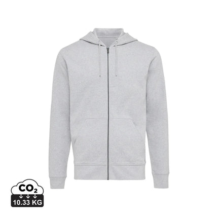 Abisk recycled cotton zip through hoodie - hospitality