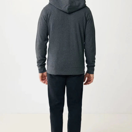 Abisk recycled cotton zip through hoodie - hospitality
