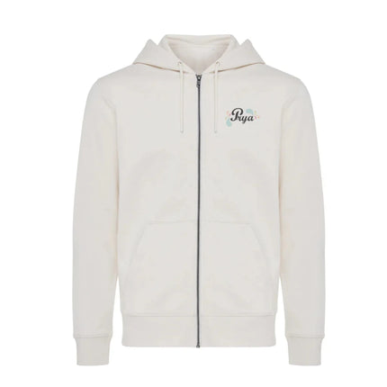 Abisk recycled cotton zip through hoodie - hospitality