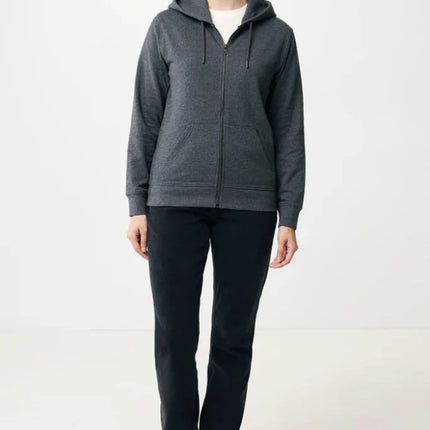 Abisk recycled cotton zip through hoodie - hospitality