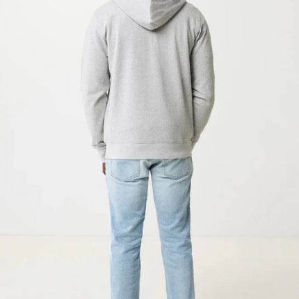 Abisk recycled cotton zip through hoodie - hospitality