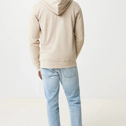 Abisk recycled cotton zip through hoodie - hospitality