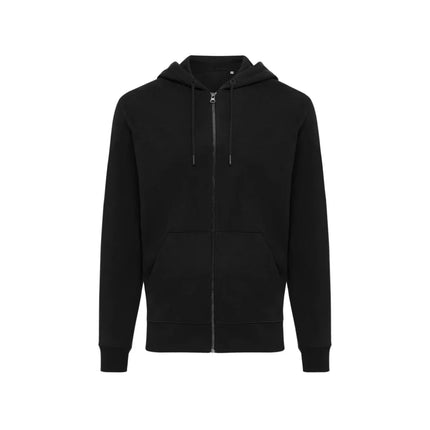 Abisk recycled cotton zip through hoodie - hospitality