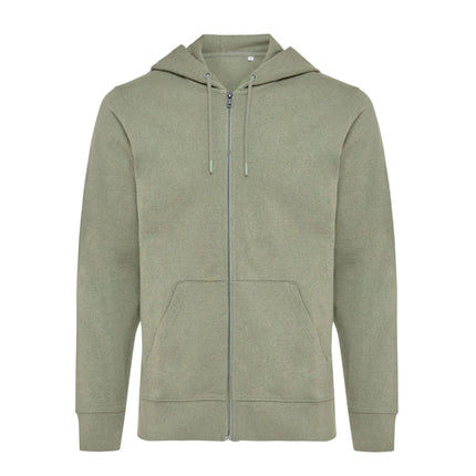 Abisk recycled cotton zip through hoodie - hospitality