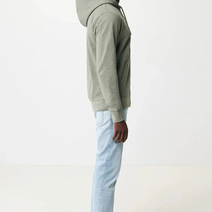 Abisk recycled cotton zip through hoodie - hospitality