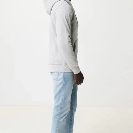 Abisk recycled cotton zip through hoodie - hospitality