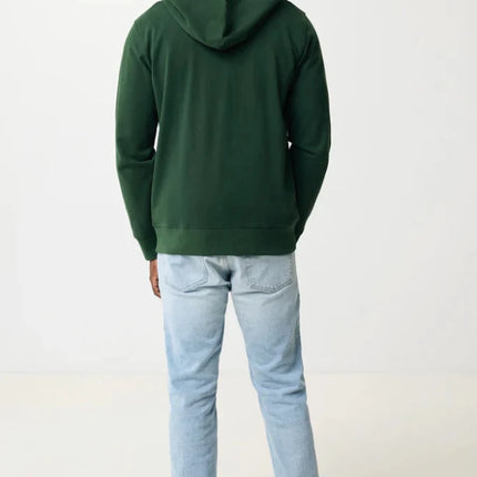 Abisk recycled cotton zip through hoodie - hospitality